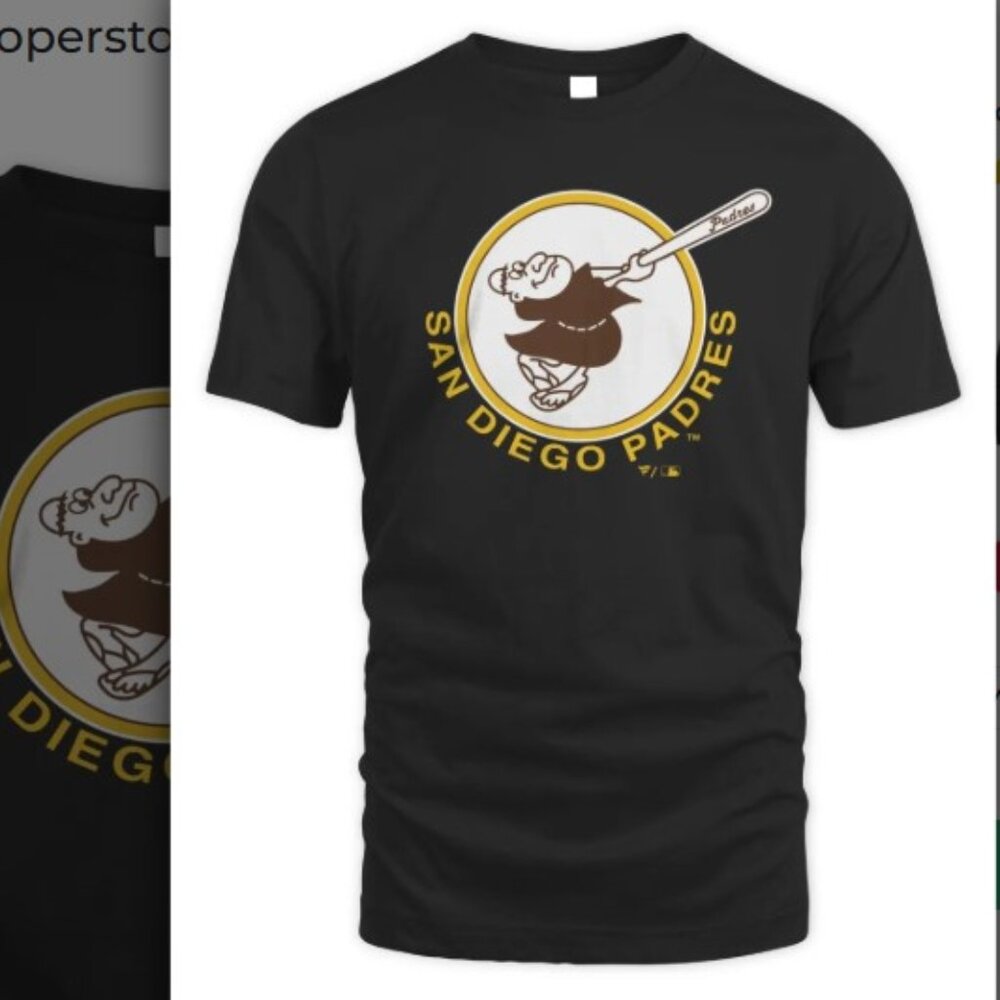 NEW! Fanatics Mall San Diego Cooperstown Collection Forbes 2 T Shirt - Size Larg